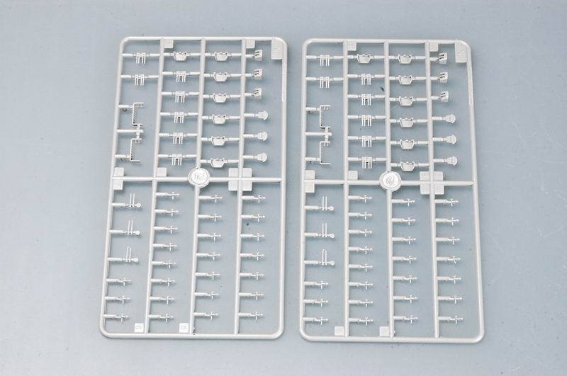 Richelieu French Battleship 1943, 1:700 Scale Model Kit Frames