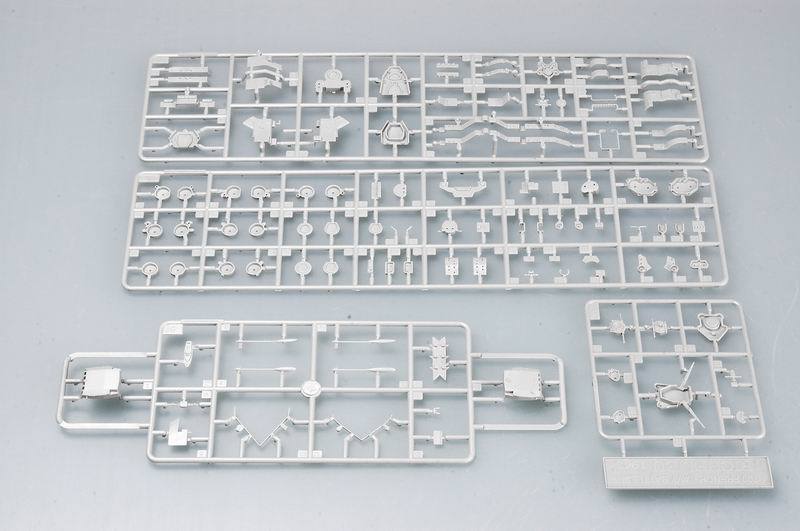 Richelieu French Battleship 1943, 1:700 Scale Model Kit Frames