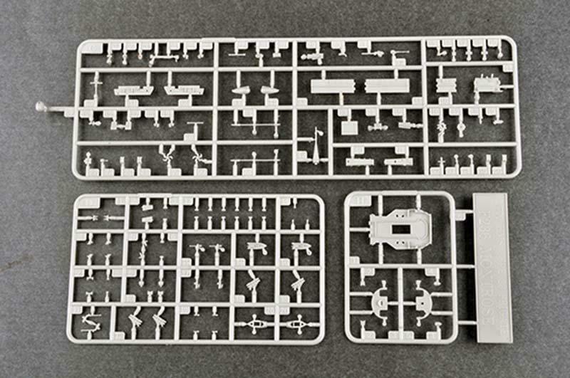 HMS Montrose F236 Type 23 Frigate, 1:700 Scale Model Kit Frames