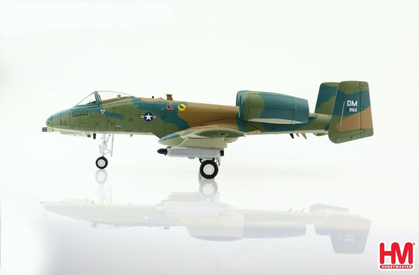 Fairchild Republic A-10C Thunderbolt II “Demo Team 2021”, 1:72 Scale Diecast Model Left Side View