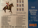 Mexican Cavalry At The Alamo, 1/72 Scale Plastic Figures Back Of Box