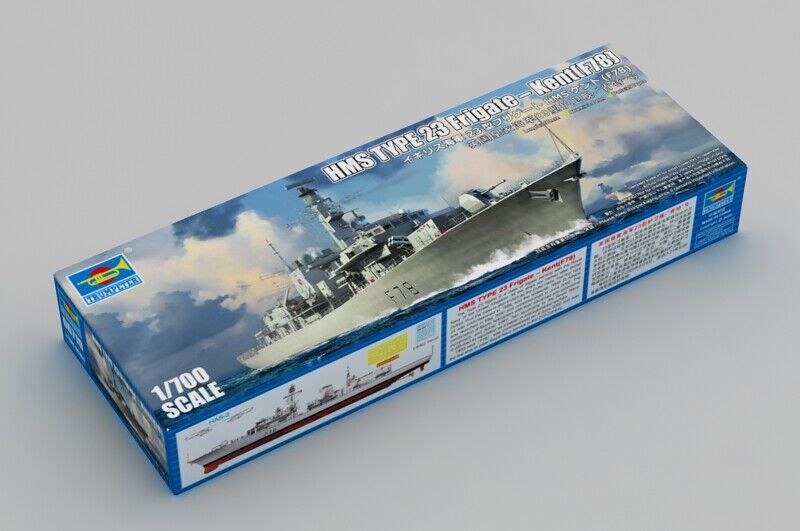 HMS Kent F78 Type 23 Frigate, 1:700 Scale Model Kit