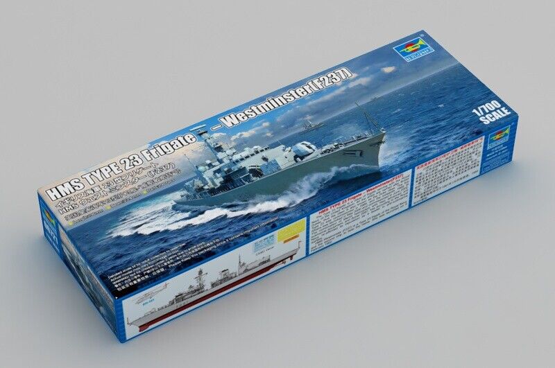 HMS Westminster F237 Type 23 Frigate, 1:700 Scale Model Kit