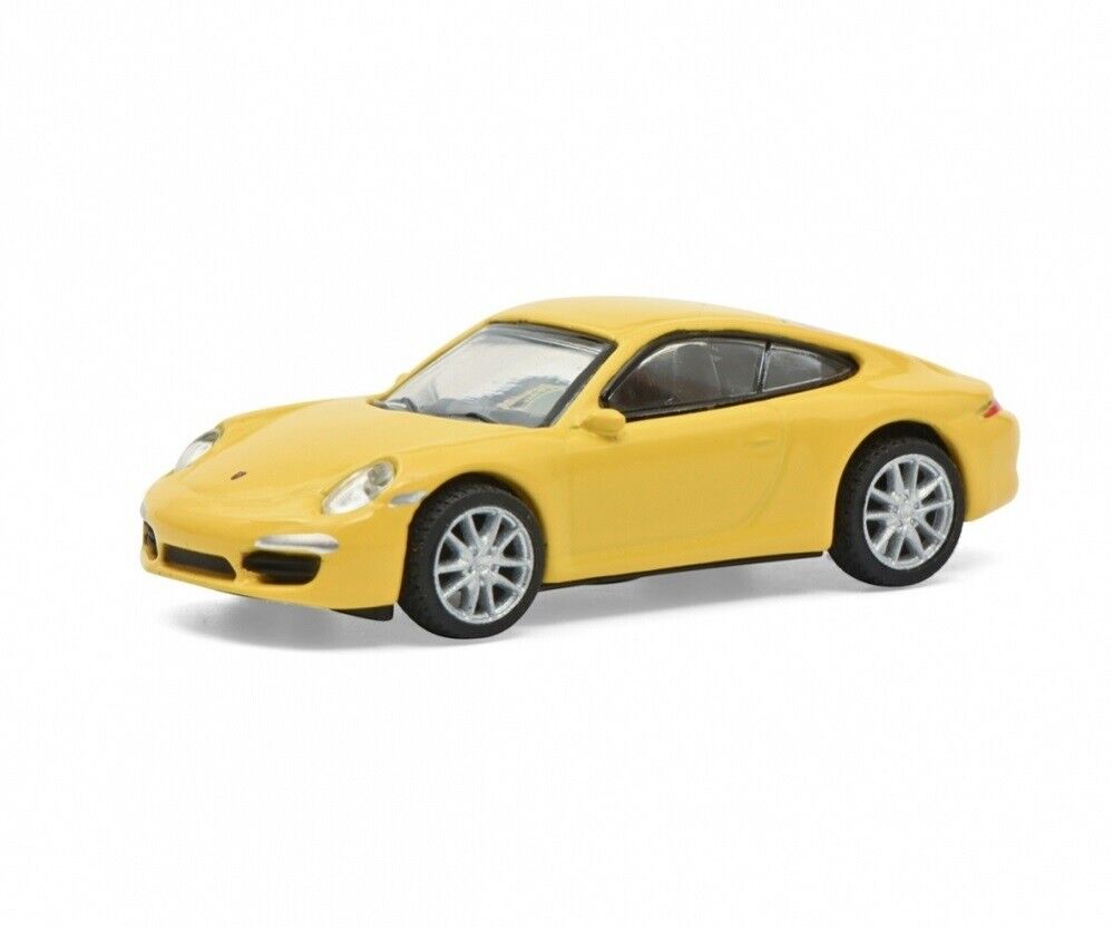 Porsche 911 (991) Carrera S (Yellow) 1:87 (HO) Scale Diecast Model