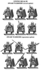 Stone Realm Dwarf Warriors, 28mm Plastic Kit Figures Options