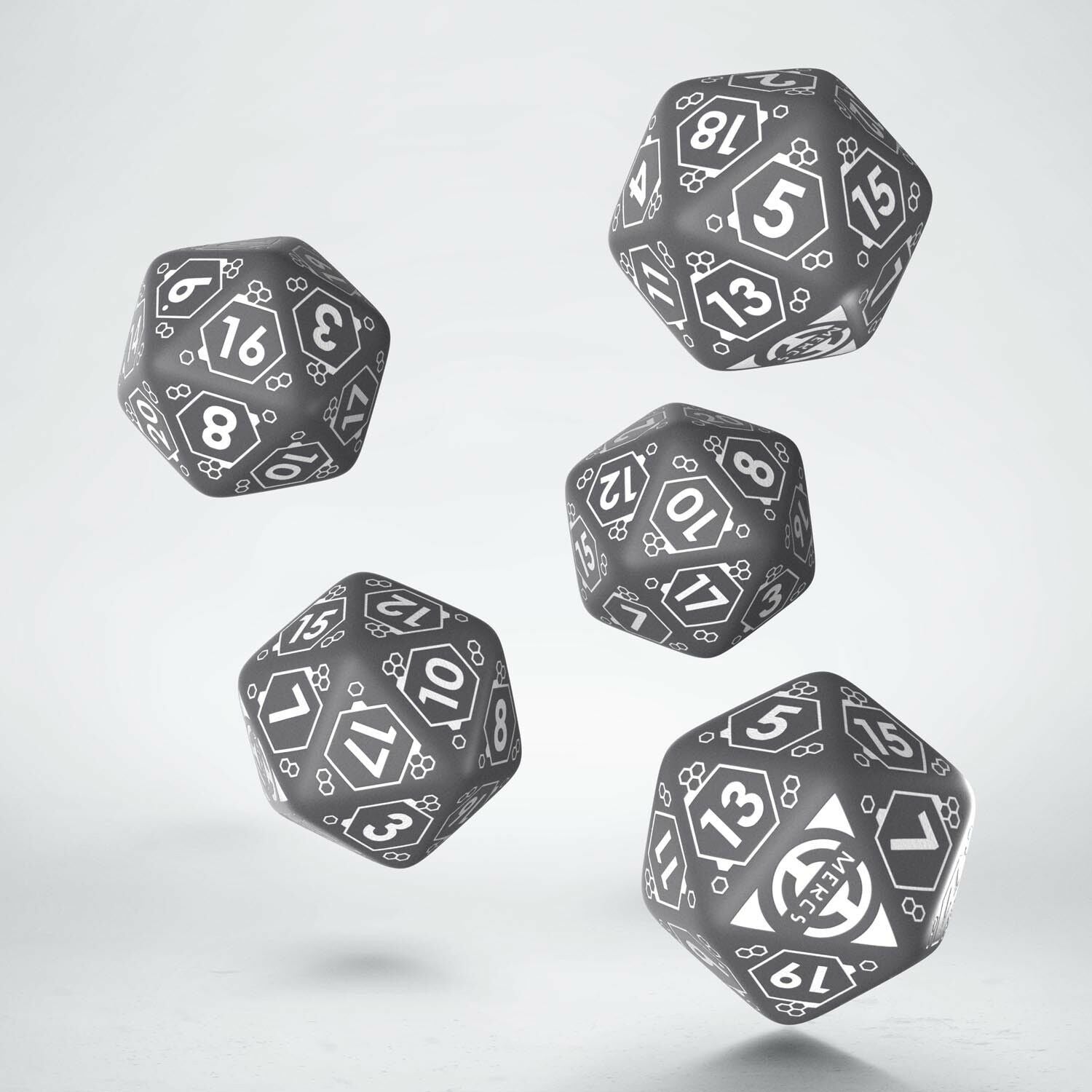 Infinity Mercenaries D20 Dice Set By Corvus Belli