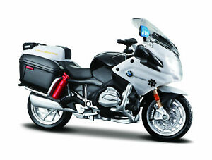 BMW R1200RT California Highway Patrol (Black / White) 1:18 Scale Diecast Motorcycle