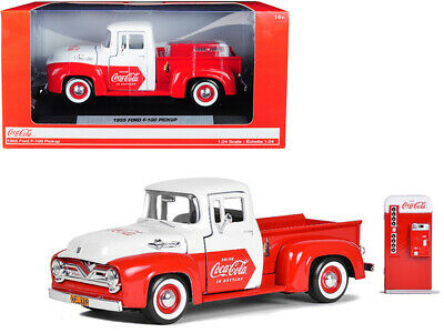 Ford F-100 Pickup 1955 “Coca-Cola” 1:24 Scale Diecast Model Box View