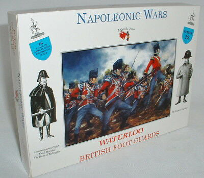 Napoleonic Wars: Waterloo British Foot Guards 1/32 (54 mm) Scale Model Plastic Figures