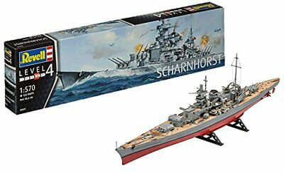 Scharnhorst Battleship WWII, 1/570 Scale Model Kit