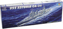 USS Astoria Heavy Cruiser CA-34 1942, 1:700 Scale Model Kit