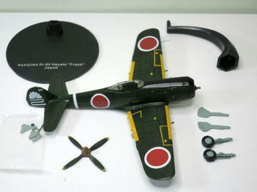 Nakajima Ki-84 Hayate (Frank) 1944, 1/72 Scale Diecast Model Contents