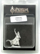 Oathmark Sorcerer, 28 mm Scale Model Metallic Figure Blister Package