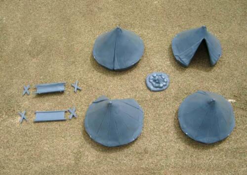 Bell Tents 28mm Scale Scenery