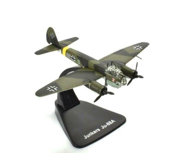 Junkers Ju 88 A-4 1941, 1:144 Scale Model By Atlas Editions