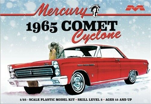 1965 Mercury Comet Cyclone 1:25 Scale Model Kit By Moebius Models
