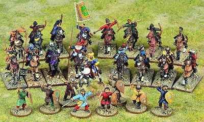 SAGA Saracen Starter Warband 4-Point, 28 mm Scale Metallic Figures