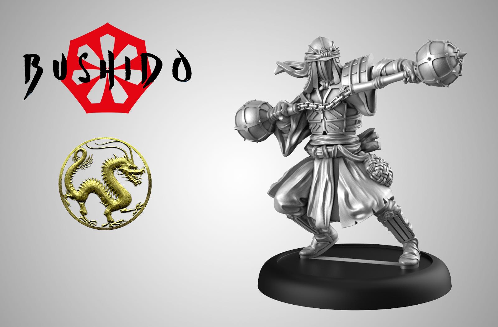 Bushido Prefecture Of Ryu “Satou Togai” Miniature Figure