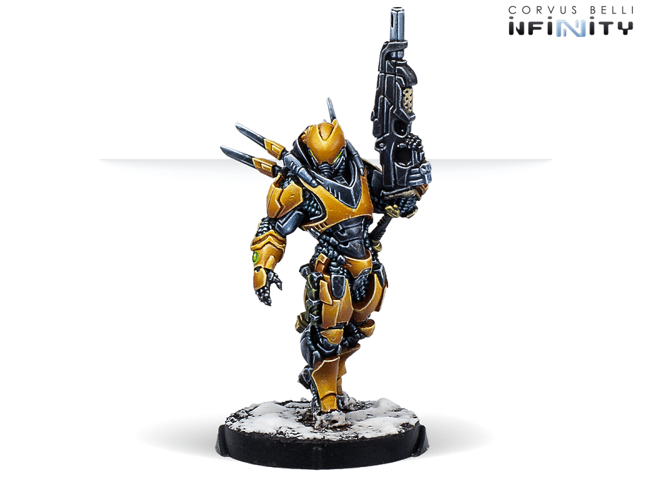 Infinity Yu Jing Shang Ji Invincibles Miniature Game Figures Multi Rifle