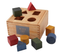 Rainbow Colored Shape Sorter Box By Wooden Story