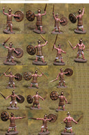 Biblical Era Egyptian Sherden The Royal Guards Figures 1/72 Scale By Caesar Miniatures Painted