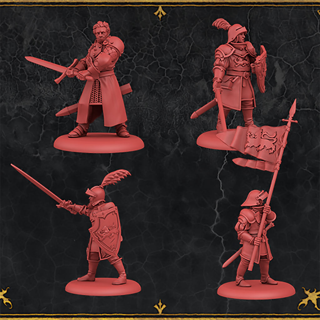 A Song Of Ice & Fire Stark vs. Lannister Starter Miniatures Game Set  Lannister Warriors