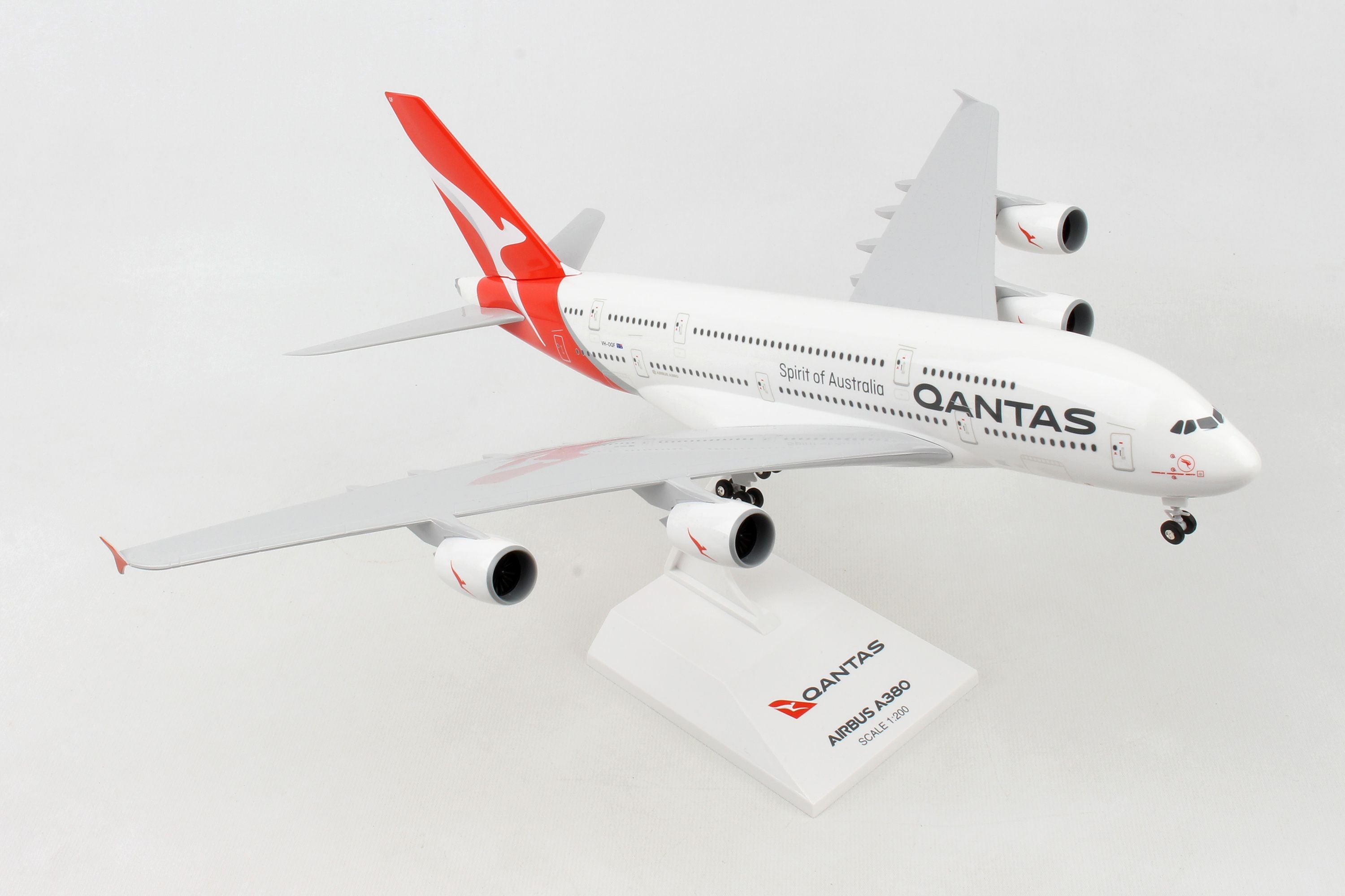 Airbus A380 Qantas 1:200 Scale Model By Skymarks