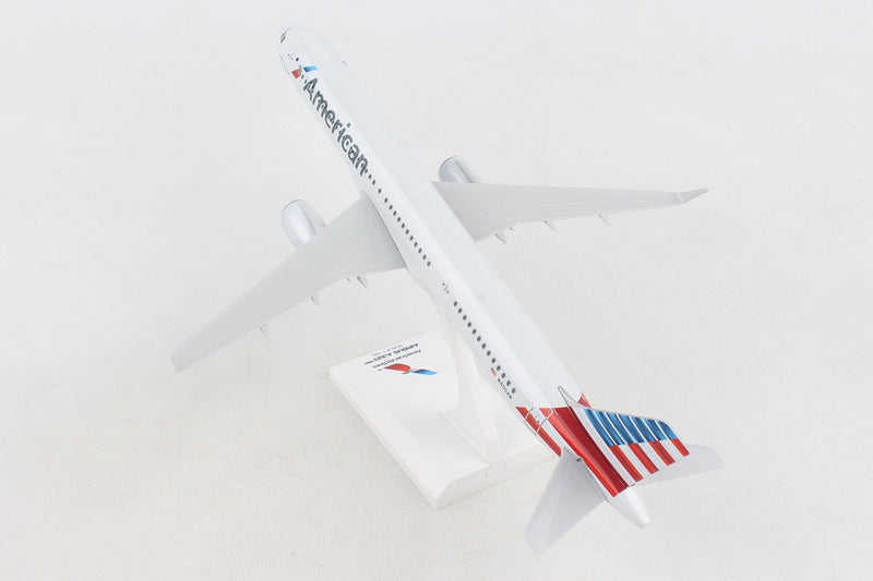 Airbus A321neo American Airlines 1:150 Scale Model Left Top View