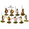 Spartan Armored Hoplites 5th To 3rd Century BCE, 28 mm Scale Model Plastic Figures Painted Example