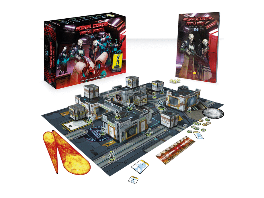 Infinity Spiral Corps Army Pack By Corvus Belli
