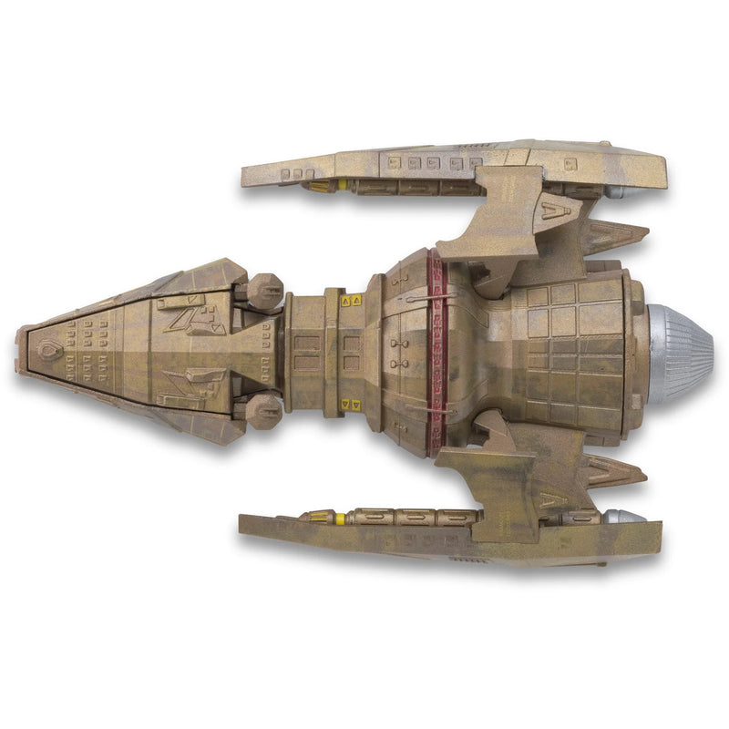 Star Trek Official Starship Collection Issue 51, Hirogen Warship Diecast Model Top View No Stand