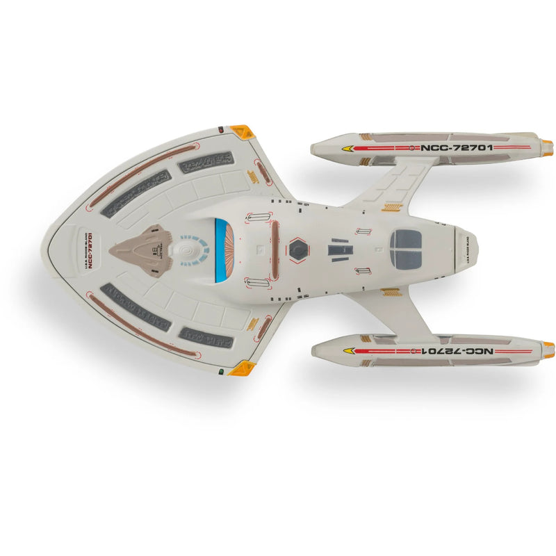 Star Trek Starships Collection Issue 98, U.S.S Rhode Island NCC-72701 Diecast Model Bottom View