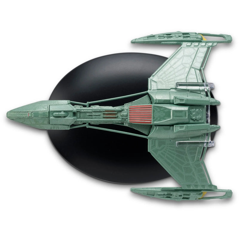 Star Trek Official Starship Collection Issue 102, Klingon D5 Class Battle Cruiser Diecast Model Top View