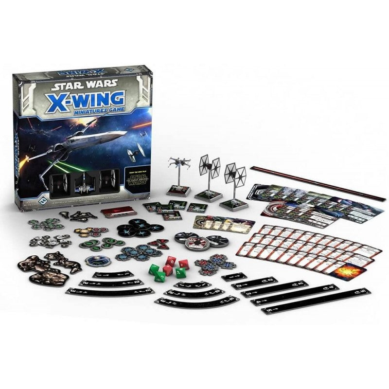 Star Wars X-Wing The Force Awakens Core Miniature Game Set Contents