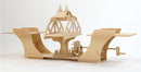 Swing Bridge Wooden Kit By Pathfinders Design Open View