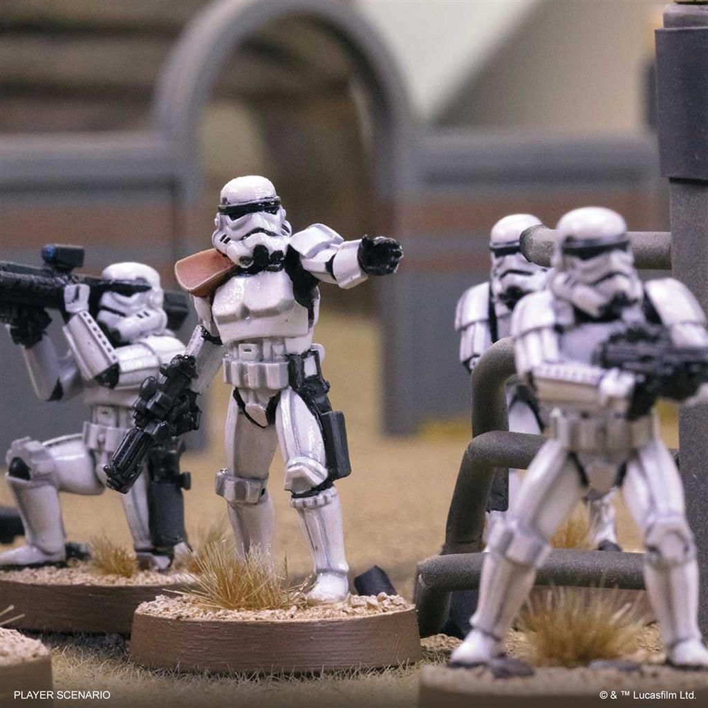 Star Wars Legion Core Miniature Game Set Painted Stromtroopers