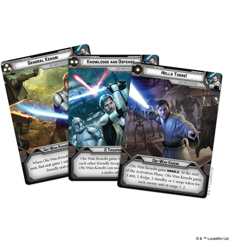 Star Wars: Shatterpoint - Hello There: General Obi-Wan Kenobi Squad Pack -  Round Table Games