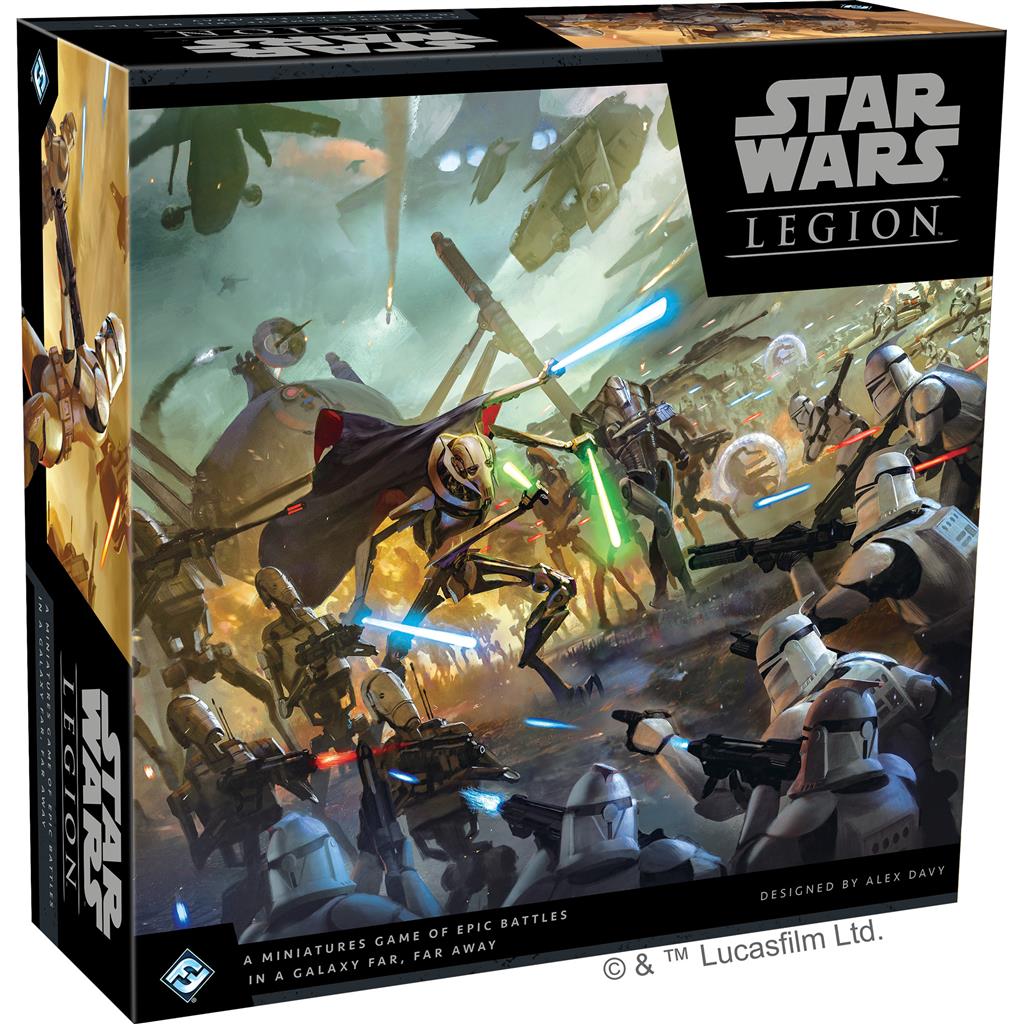 Star Wars Legion Clone Wars Core Miniature Game Set