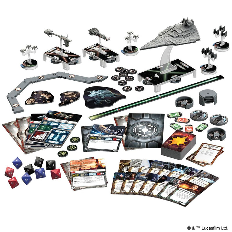 Star Wars Armada Core Miniature Game Set Contents