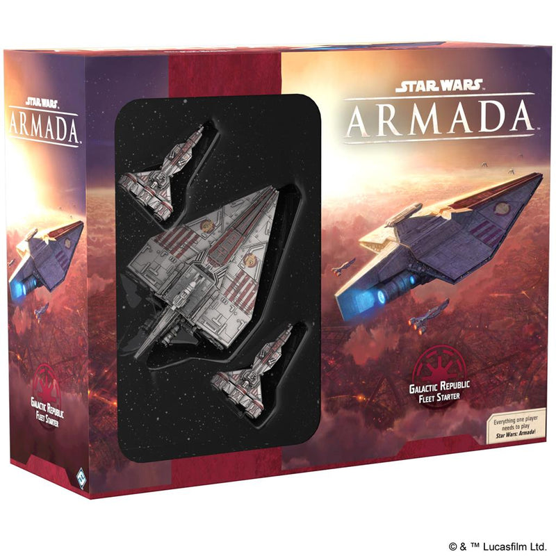 Star Wars Armada Galactic Republic Fleet Expansion Pack Miniature Game Set