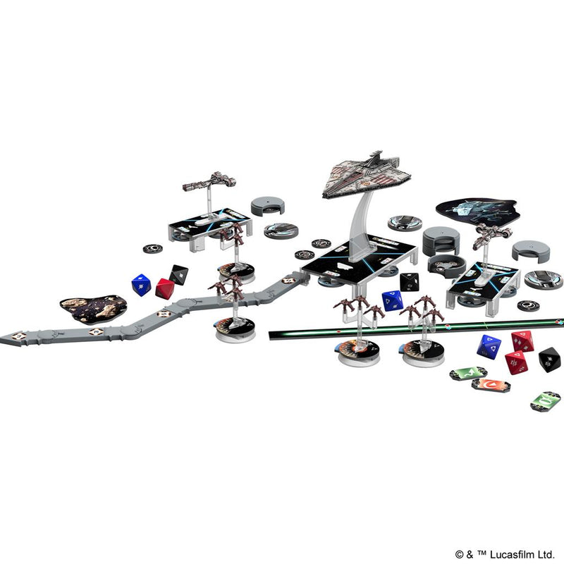 Star Wars Armada Galactic Republic Fleet Expansion Pack Miniature Game Set Contents