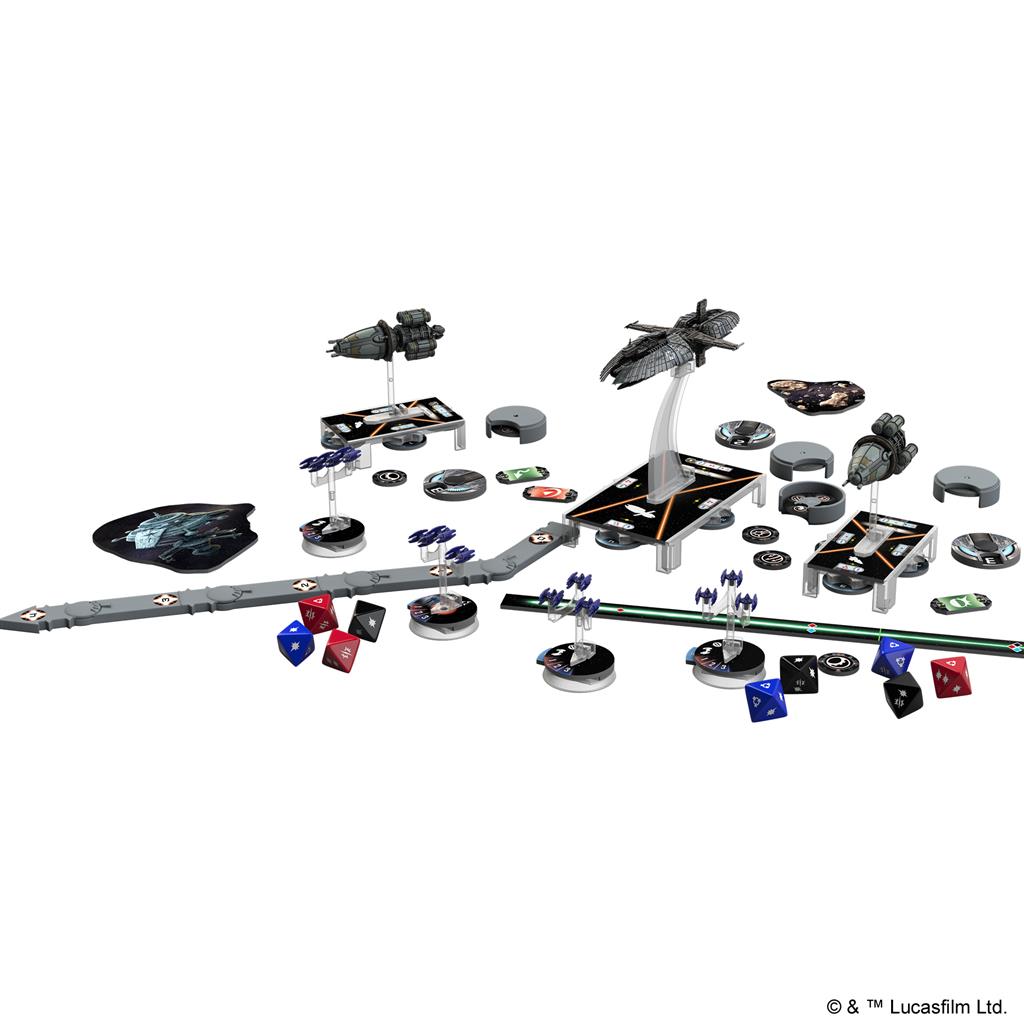 Star Wars Armada Separatist Fleet Expansion Pack Miniature Game Set Contents