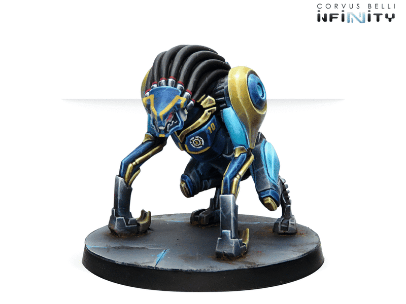 Infinity O-12 Team Sirius Miniature Game Figure Siriusbot