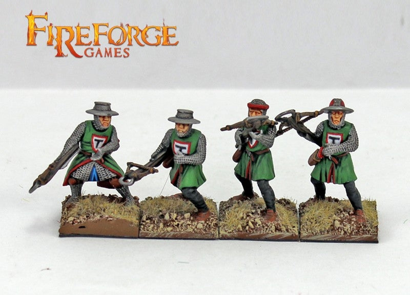 Templar Infantry, 28mm Model Figures Crossbowman Detail #2