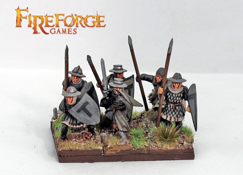 Teutonic Infantry, 28mm Model Figures