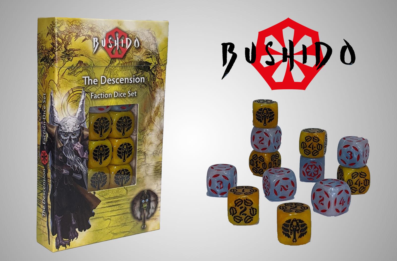 Bushido The Descension Faction Dice Set