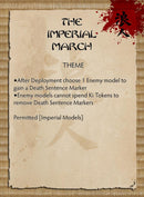 Bushido Ronin Special Card Deck The Imperial March