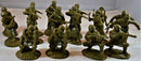 Russian Infantry WWII 1/32 (54 mm) Scale Plastic Figures