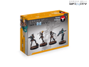 Infinity Nomads Tunguska Cheerkillers Miniature Game Figures Box