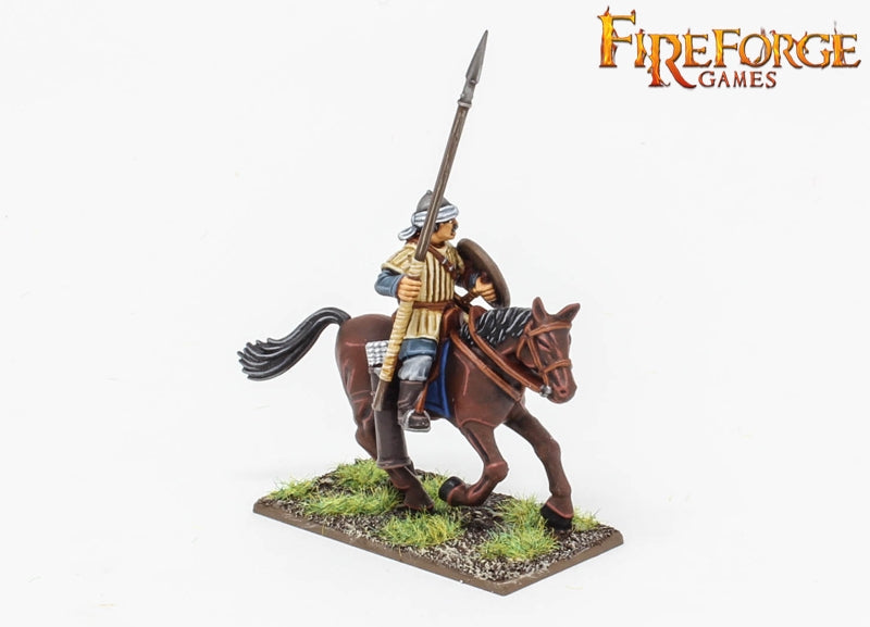 Turcopoles, 28mm Model Figures Spearman Side View